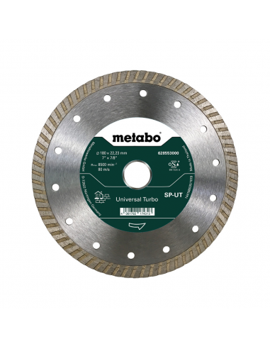 DISCO DE CORTAR DE DIAMANTE TS1 180X22.23MM | CAJA 10 UNIDADES