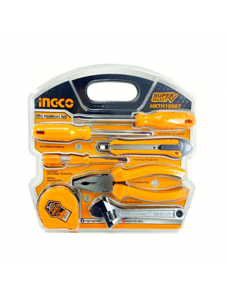 JUEGO DE HERRAMIENTAS MANUALES | 7 UNIDADES