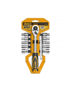 JUEGO DADOS TUBO LLAVE CRIQUE 1/2" | 12 PIEZAS
