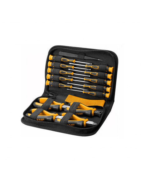 CONJUNTO DE HERRAMIENTAS DE PRECISIÓN | 15 UNIDADES