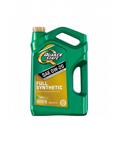 QUAKER STATE 0W-20 FULL SINTÉTICO GARRAFA | CAJA 3 UNID