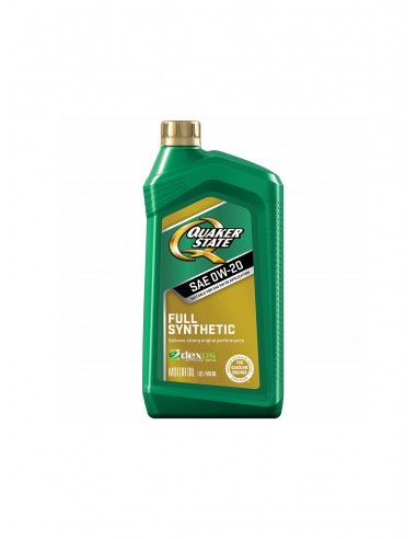 QUAKER STATE 0W-20 FULL SINTÉTICO | CAJA 6 CUARTOS