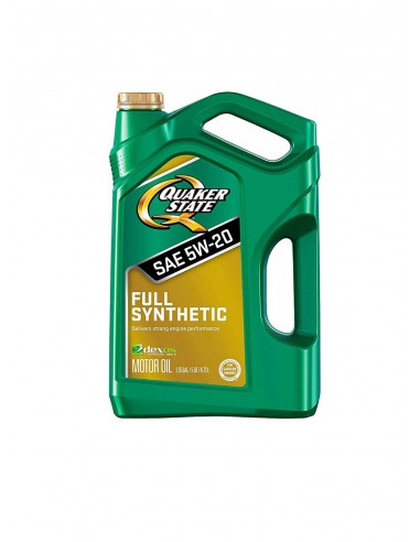 QUAKER STATE 5W-20 FULL SINTÉTICO GARRAFA | CAJA 3 UNID