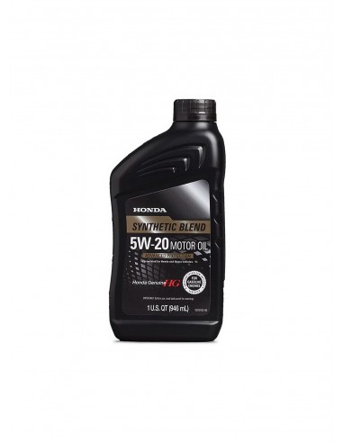 HONDA GENUINE ACEITE 5W-20 SEMI SINTÉTICO | CAJA 12 CUARTOS