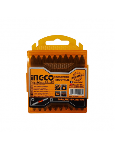 JUEGO DE PUNTAS DE IMPACTO 60MM | 10 PIEZAS