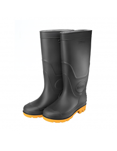 BOTAS NEGRAS DE GOMA PARA LLUVIA INGCO TALLA 39