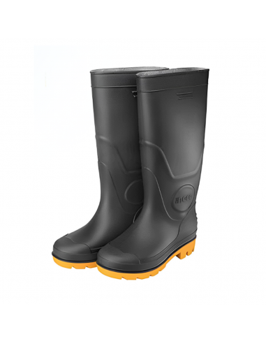 BOTAS NEGRAS DE GOMA PARA LLUVIA INGCO TALLA 46