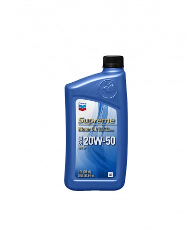 CHEVRON SUPREME 20W-50 MINERAL | CAJA 12 CUARTOS