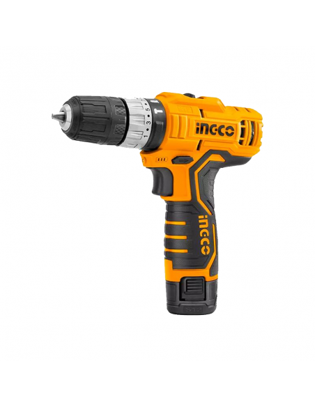TALADRO PERCUTOR ATORNILLADOR A BATERIA 12V INGCO UCIDLI1232