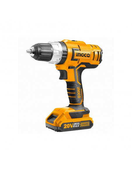 TALADRO ATORNILLADOR DE IMPACTO 20V INGCO UCIDLI20031