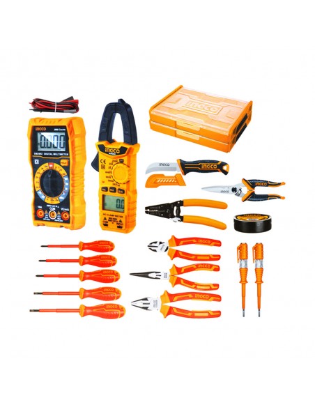 JUEGO DE HERRAMIENTAS PARA ELECTRICISTA | 16 PIEZAS