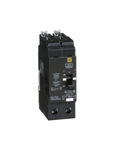 BREAKER SQUARE D EDB 2P 30A 480V