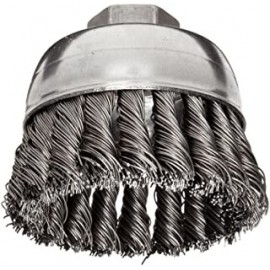 CEPILLO DE ALAMBRE HUECO 65X0,5 MM/ 5/8", ACERO, TRENZADO
