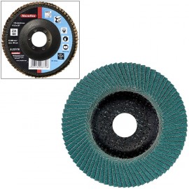 DISCO ABRASIVO DE LÁMINAS 115mm P 60 | CAJA 10 UNID