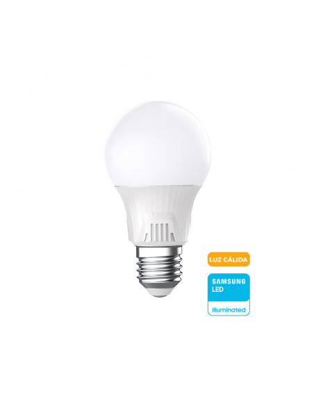 WELLMAX FOCO LED LUZ CÁLIDA 3000K 9 WATTS