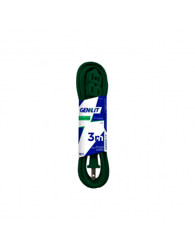 EXTENSION ELEC DOMESTICA 3M VERDE