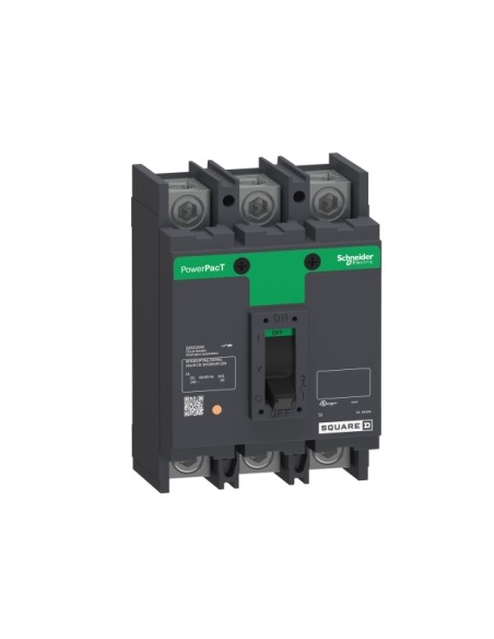 Interruptor PowerPacT Q 225A, 240VAC 3 polos para caja moldeada