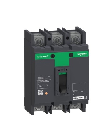 Interruptor PowerPacT Q 225A, 240VAC 3 polos para caja moldeada