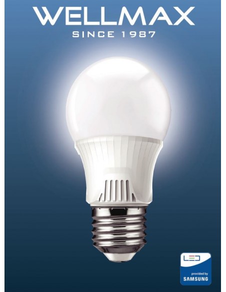 WELLMAX FOCO LED 9 WATTS