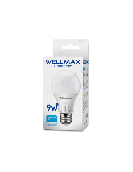 WELLMAX FOCO LED 9 WATTS