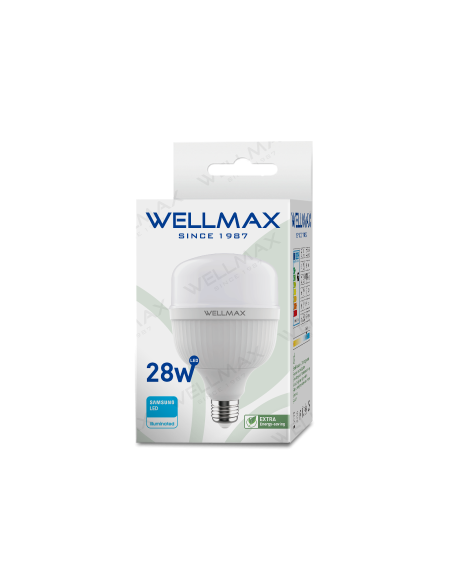 WELLMAX FOCO LED DE ALTA POTENCIA 28 WATTS