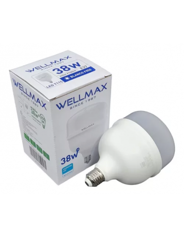 WELLMAX FOCO LED DE ALTA POTENCIA 38 WATTS