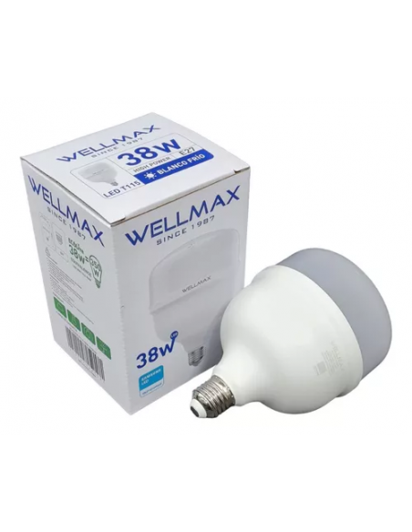 WELLMAX FOCO LED DE ALTA POTENCIA 38 WATTS