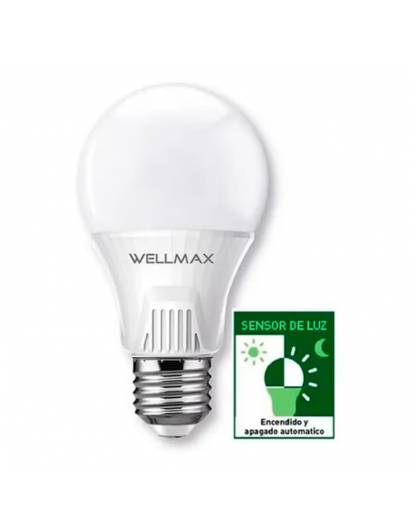 WELLMAX FOCO SENSOR MOVIMIENTO 9W
