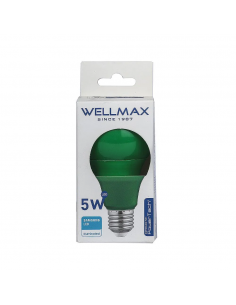 WELLMAX FOCO LED 5W VERDE 2