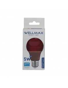 WELLMAX FOCO LED 5W ROJO 2