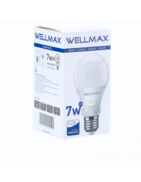WELLMAX FOCO LED 7 WATTS