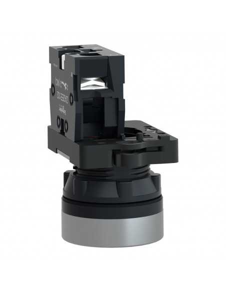 BOTON PULSADOR REDONDO ROJO 22MM RETORNO POR RESORTE 1NC XA2EA42