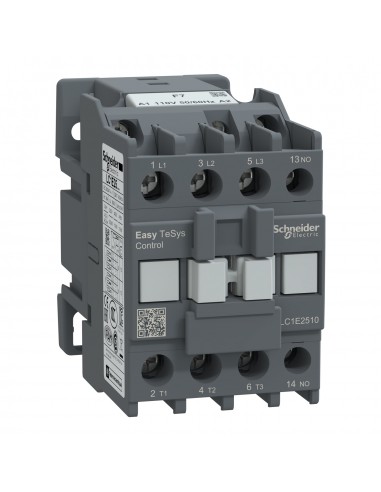 CONTACTOR TESYS EASY 1NA- 1NC 25A EN AC3 BOBINA 110VAC LC1E2510F7