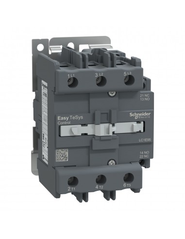 CONTACTOR TESYS EASY 1NA - 1NC 95A EN AC3 BOBINA 110VAC LC1E95F7