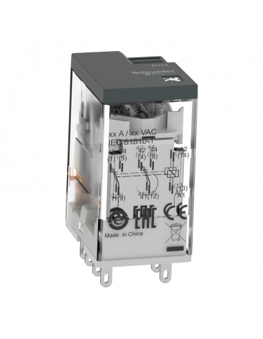 RELÉ ZELIO ENCHUFABLE EN MINIATURA - 2C/O - 24V...