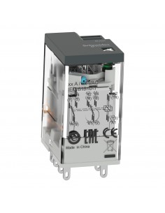 RELÉ ZELIO ENCHUFABLE EN MINIATURA - 2C/O - 230V AC - 5A... 2