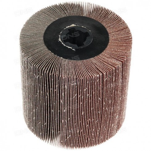 RUEDA ABRASIVA DE LÁMINAS 105x100 mm, P 80