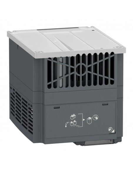 VARIADOR DE VELOCIDAD TRIFÁSICO ATV310 460VAC. POTENCIA 5HP ATV310HU40N4E