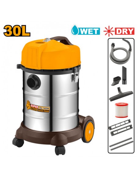 INGCO ASPIRADORA 1400W 30L UVC14301