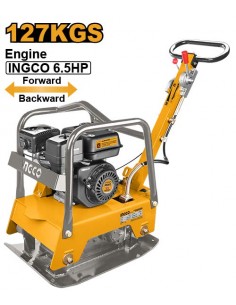 INGCO PLANCHA COMPACTADORA INDUSTRIAL 127KG A NAFTA 4.8KW...
