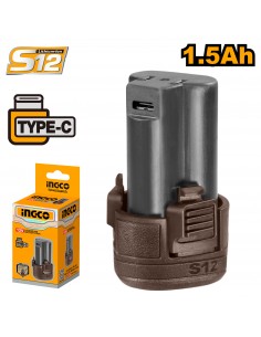 BATERÍA 12V TIPO C INGCO FBLI12153