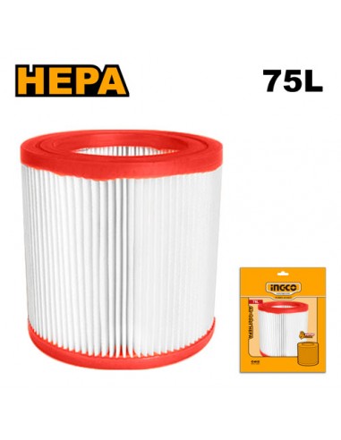 FILTRO HEPA PARA ASPIRADORA INGCO 75LT VCAIHP03