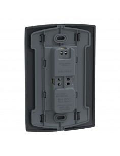 MARISIO TOMACORRIENTE DOBLE NEGRO MWD60607 2