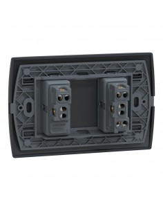 INTERRUPTOR DOBLE VAIVEN Y SENCILLO NEGRO MWD62097 2