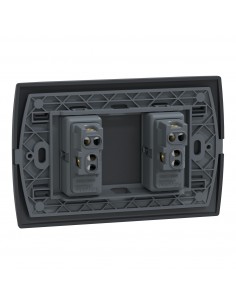 INTERRUPTOR DOBLE NEGRO MWD62117 2