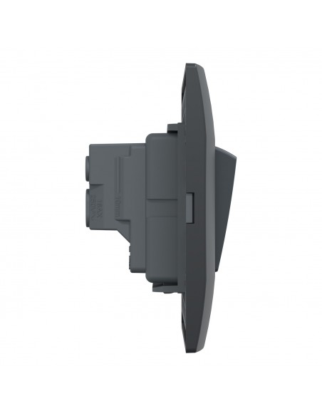 INTERRUPTOR DOBLE NEGRO MWD62117