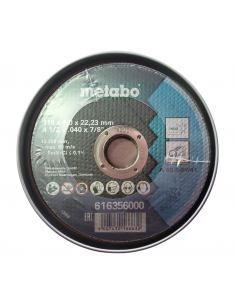 DISCOS CORTE LATA 10 UNIDADES DE 4 1/2" METABO 616358000 2