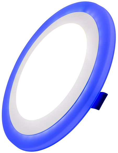 WELLMAX SPOT LED BLANCO-AZUL 12W-4W
