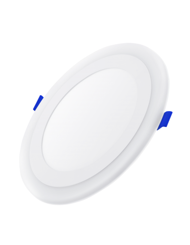 WELLMAX SPOT LED BLANCO-AZUL 12W-4W