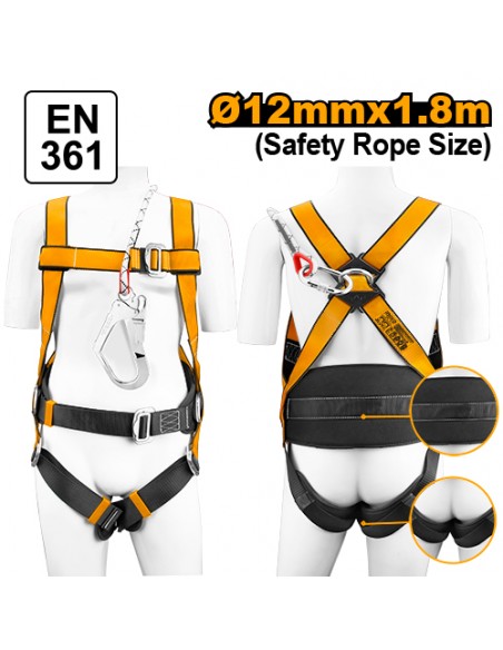 ARNES DE SEGURIDAD INDUSTRIAL REFORZADO INGCO HSH501802